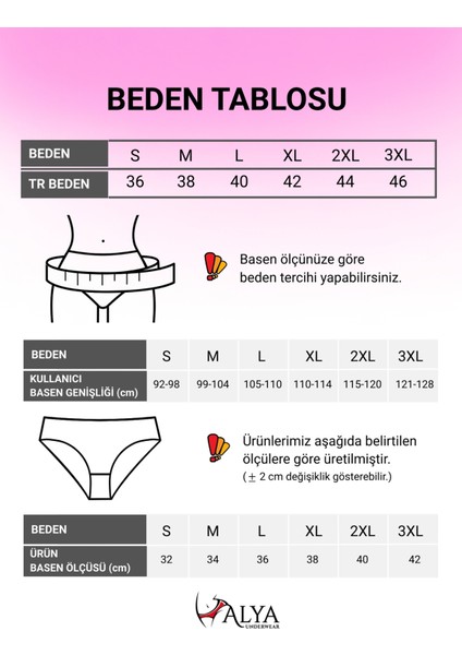 Pamuklu Kadın Külot Slip Empirme Baskılı Yüksek Bel Iç Çamaşırı - 5'li Paket - Lila, 2xl