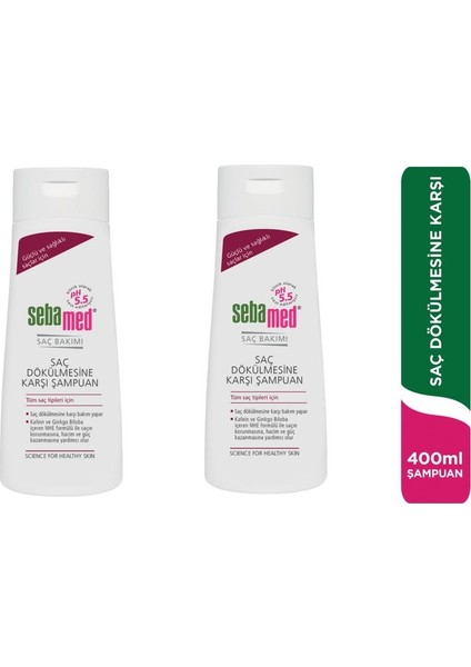 Anti Hairloss Şampuan 400 ml 2 Adet