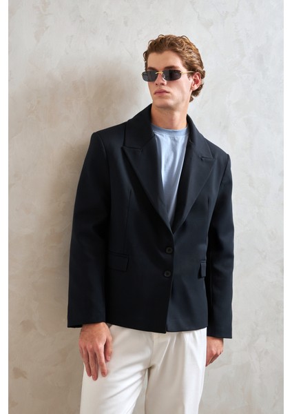 Erkek Oversize Blazer Ceket