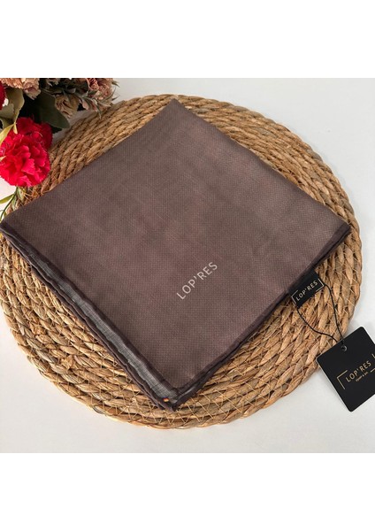 Soft Pamuklu Eşarp Açık Kahve LDN6308