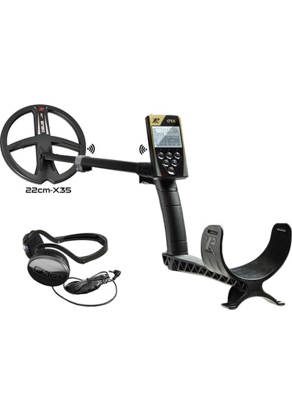 Xp Orx Define Dedektör - Ana Kontrol Ünitesi FX03 Kulaklık 22CM X35 Başlık ile (Siyah)