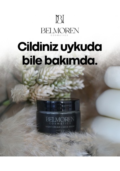 Gece Kremi - Yenileyici Yaşlanma Karşıtı Bitkisel Kök Hücre Bakımı