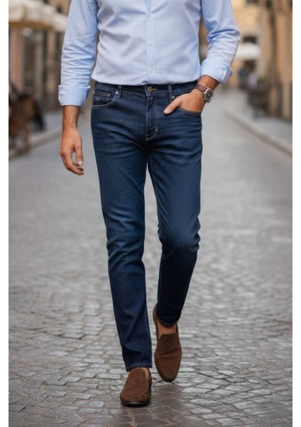 Felipe Normal Kesim Kot Pantolon Lacivert fiyatları