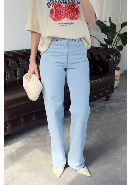 Orijinal Boru Paça Pantolon- Bebe Mavisi