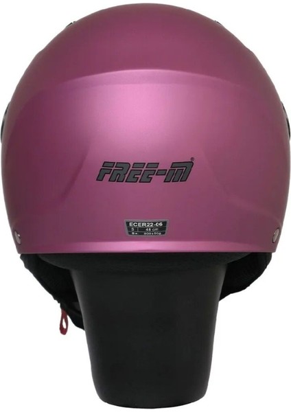 Motosiklet ve Bisiklet Yarım Camlı Çocuk Kaskı Ce Abs Material Motor Kaskı Fuchsia fiyatları