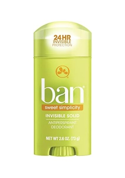 Ban Shower Fresh 24 Saat Görünmez Terlemeyi Önleyici, Kadınlar ve Erkekler Için Katı Deodorant, Koltuk Altı Islak Koruyucu, Koku Önleyici Malzemelerle, 2,6oz modelleri