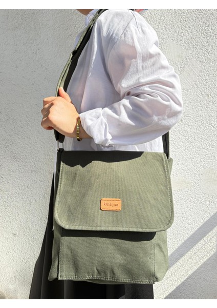 Trendy Kadın Siyah Kanvas Çanta – Omuz & Crossbody Günlük Model fiyatları