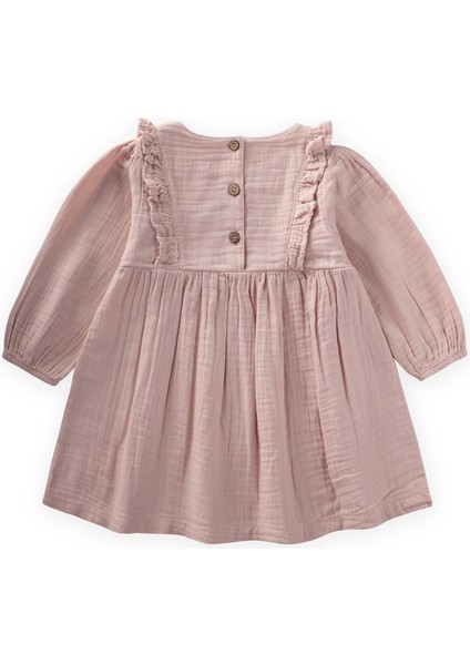 Elbise 1-10 Yaş Pudra Pembe modelleri