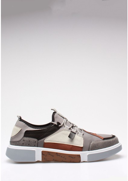 Idil Erkek Gri Renkli Spor