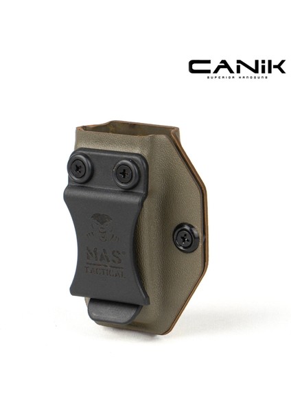 Mas Tactical® Kydex Iç Taşıma Şarj Kılıfı 9mm Canik Haki fiyatları