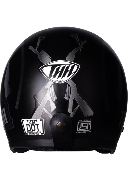 Motosiklet Chopper Cruiser Kask Terekli Yarım Açık Motor Kaskı Army M-L fiyatları