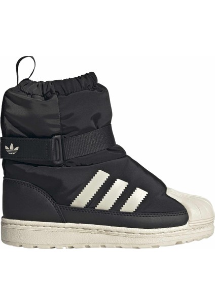 Siyah Erkek Çocuk Bot JQ7949 Superstar 360 Wtr Boot C