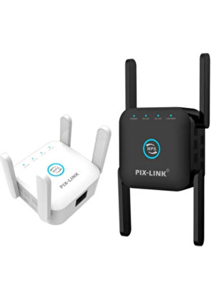 Pix Link LV-WR24Q Wifi-N Repeater Pro Wifi Router Sinyal Güçlendirici indirimleri
