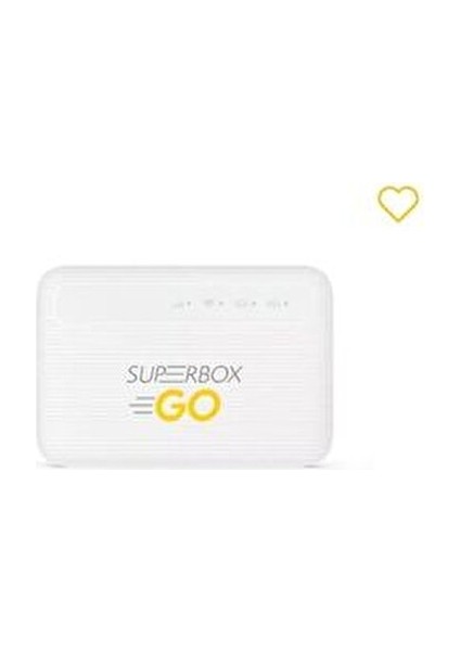 Superbox Go MW63VK Taşınabilir İnternet Ağı 5 GHz Hızında 12 Portlu Kablolu fiyatları