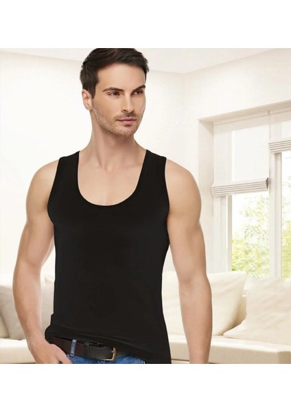 Mc Morcity Elit 4'lü Erkek Modal Elestan Likralı Klasik Askılı Atlet 1201 fiyatları