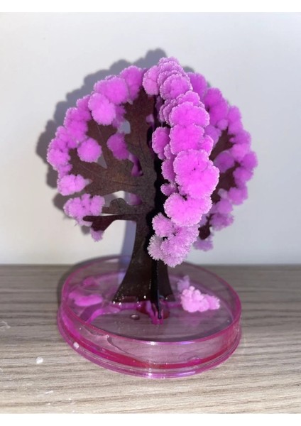 Sihirli Sakura Kristal Şans Kiraz Çiçeği Dekoru 90X80MM Dekoratif Çiçek Ağacı