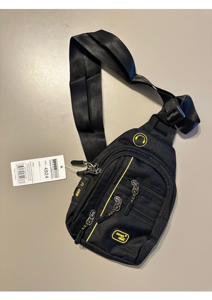 Seventeen - Kanvas Çapraz Sırt, Göğüs Çantası ve Omuz Çantası - Body Bag - 4924