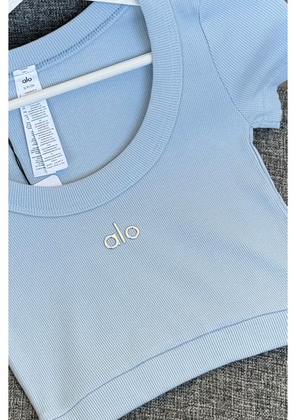 Geniş Yaka Kaşkorse Body- Bebe Mavisi fırsatları