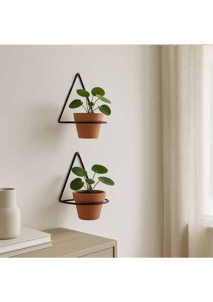 2'li Duvar Tipi Çiçeklik Seti SEH-4612