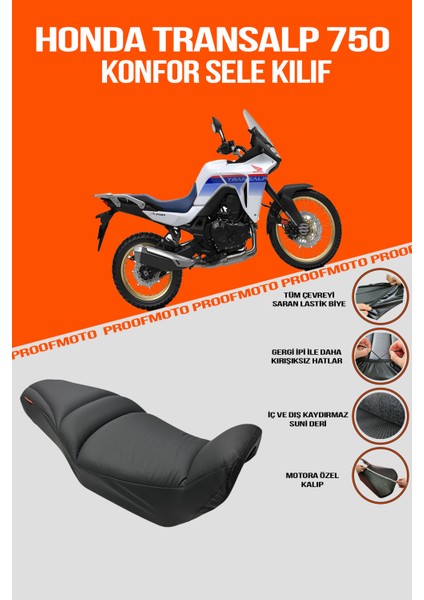 HONDA TRANSALP 750 Konfor Sele Kılıf