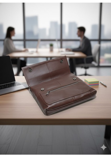 Postacı Askılı Kapaklı Omuz Çantası - Büyük Boy -Hakiki Deri modelleri