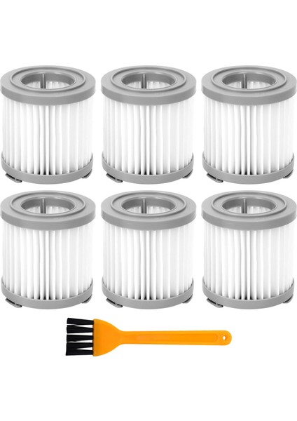 Jimmy JV51/53 El Tipi Kablosuz Elektrikli Süpürge Hepa Filtresi Gri Yedek Filtre Için 7pcs Hepa Filtresi (Yurt Dışından)