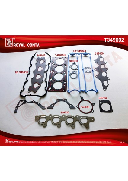 Mtxdpn Motor Takim Conta Escort Clx 1.6 16V