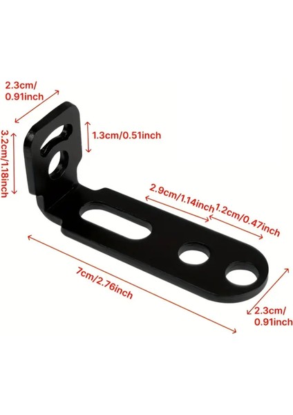 Evrensel Alüminyum Sis Farı Braketi modelleri
