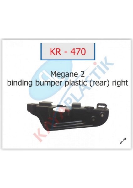 Mtxdpn Arka Tampon Sağ Tesp.parc. Mgn Ii Sedan 07-09 L.84