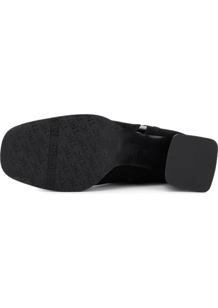 Kadın Hakiki Deri Siyah Süet Topuklu Bot 1130 1075 Bn Bot SK25-26 Syh Mts Suet/rgn fırsatları