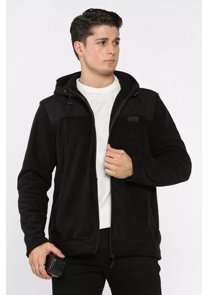 Kapüşonlu Polar Sweatshirt P-00018786