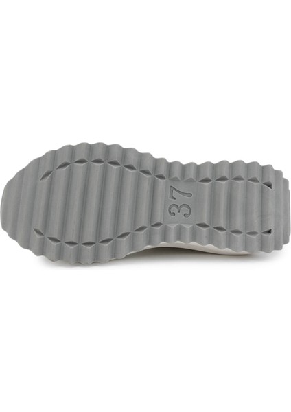 Kadın Suni Deri Beyaz/gri/lame Sneakers & Spor Ayakkabı 1009 2220 Bn Ayk SK25-26 Byz/grı Suet/lame fırsatları