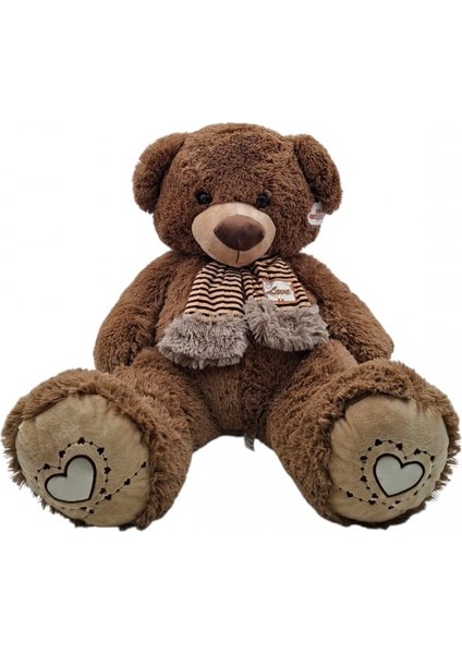 100 cm Peluş Atkılı Ayı | Yumuşak Dev Oyuncak Ayıcık | Hediye Peluş Ayı fiyatları