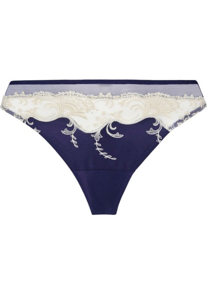 Lacivert Kadın Tanga ACC0080 Lıse Charmel