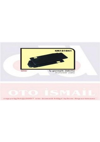 Mtxdpn Iç Güneşlik Uno-Uno S