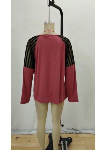 Mdb Kadın Uzun Kollu Yakadan Fermuarlı Viskon Bluz indirimleri