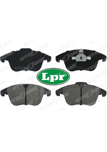 Mtxdpn Ön Balata Mondeo Iv 07 Galaxy 06 Smax 06 Volvo S80 06 V70 07 S60 10 V60 Freelander Ii 06 GDB1683