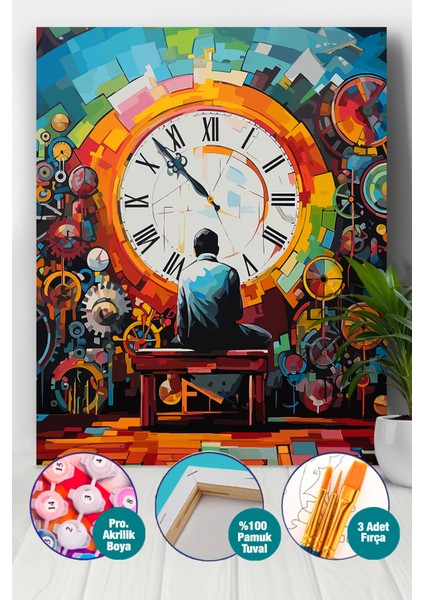 Zamanın Ötesinde Sayılarla Boyama Seti