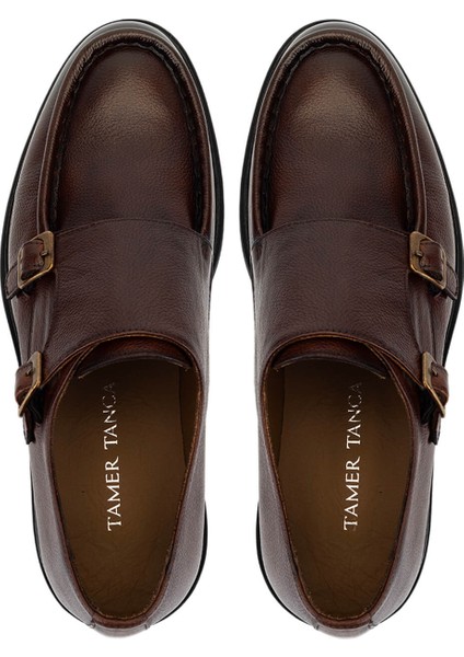 Erkek Hakiki Deri Taba Casual Ayakkabı 537 3796 Erk Ayk SK25-26 Taba Shrnkl indirimleri