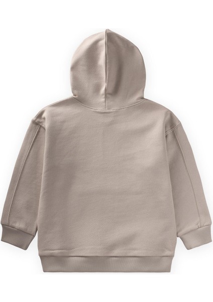 Kapşonlu Sweatshirt 2-10 Yaş Taş fiyatları