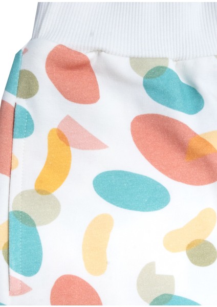 Organik Rengarenk Yazlık Kız Çocuk Şort modelleri