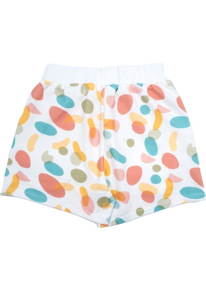 Organik Rengarenk Yazlık Kız Çocuk Şort fırsatları