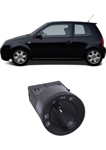 Vw Volkswagen Lupo 1999-2006 Uyumlu Ön Arka Sisli Far Açma Düğmesi Anahtarı 1C0941531