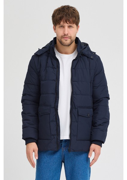 Erkek Kapşonlu Mont 23119