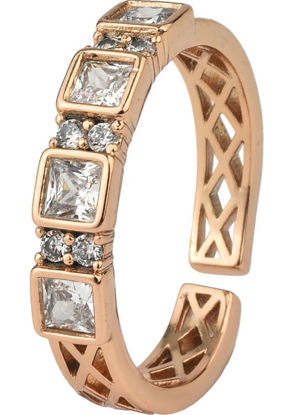 Gold Taşlı Yüzük