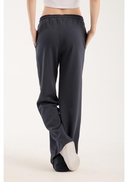 %100 Pamuk Geniş Paça Bağcıklı Kadın Pantolon/eşofman Altı fiyatları