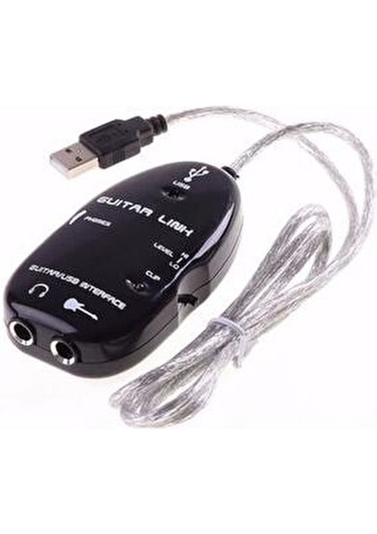 Usb Gitar Dönüştürücü 24-bit Ses Kalitesiyle Taşınabilir ve Uyumlu Cihaz modelleri