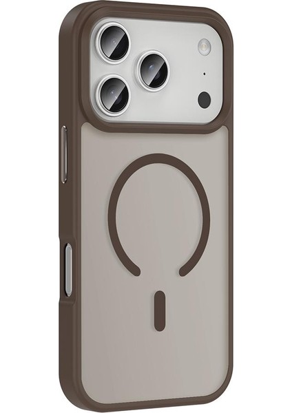 iPhone 17 Pro Uyumlu Magsafe Kılıf Mat Arka Yüzey Darbe Emici Kapak modelleri