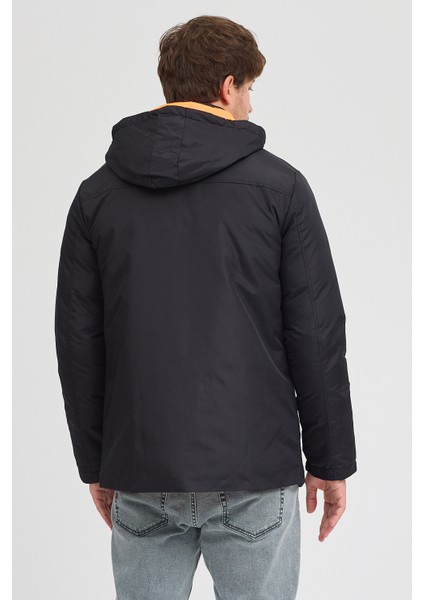 Erkek Kapşonlu Mont 720 modelleri