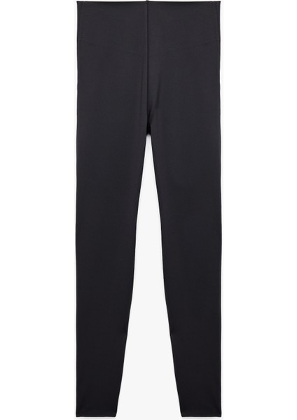 Yüksek Bel Interlok Bilek Boy Dar Kesim Spor Tayt modelleri